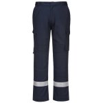 PortWest BIZFLAME PLUS FR401 Nehořlavé reflexní strečové kalhoty antistatické námořní modrá – Sleviste.cz