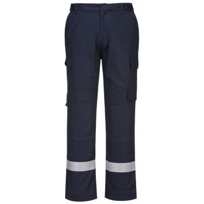 PortWest BIZFLAME PLUS FR401 Nehořlavé reflexní strečové kalhoty antistatické námořní modrá – Sleviste.cz