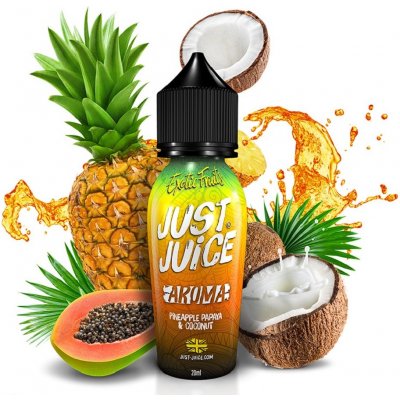 Just Juice Pineapple, Papaya & Coconut Shake & Vape 20 ml – Hledejceny.cz