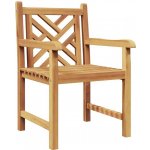 OMAXI 938626 Zahradní křesla 2 ks Hnědá 58 x 60 x 90 cm – Sleviste.cz