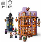 LEGO® Harry Potter™ 76422 Příčná ulice: Kratochvilné kouzelnické kejkle – Zbozi.Blesk.cz