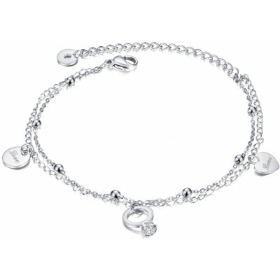 Steel Edge Řetízek na kotník chirurgická ocel 098 Steel – Sleviste.cz