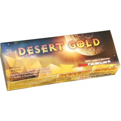 Světlice do plynovek Zink Desert Gold 20 ks
