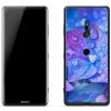 Pouzdro a kryt na mobilní telefon Sony Pouzdro mmCase gelové Sony Xperia XZ3 - fialový květ