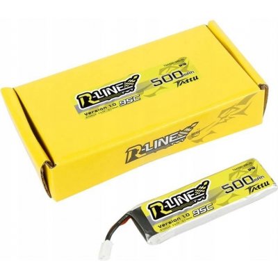 GENS ACE LIPO TATTU R-Line FPV serie 1S 1S1P 95C Version 1.0 3,7V 500 mAh – Hledejceny.cz