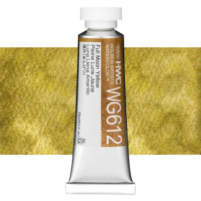 Holbein Granulating akvarelová barva 15 ml Full Moon Yellow – Hledejceny.cz