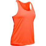 Under Armour Whisperlight Tie Back Tank oranžové – Zboží Dáma