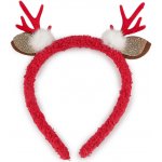 Prima-obchod Čelenka do vlasů vánoční / párty, barva 1 červená – Zboží Mobilmania