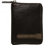 Always Wild Pánská kožená peněženka na zip Savonlina černá univerzální – Zboží Mobilmania