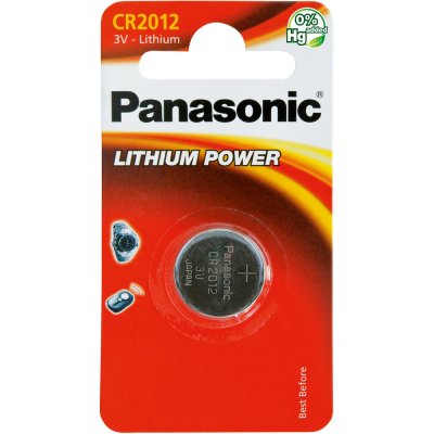 Panasonic CR-2012EL/1B 1ks 2B410588 – Zboží Mobilmania