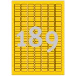 Avery Zweckform L6037-20 etikety 25.4mmx10mm 20 ks žluté – Sleviste.cz