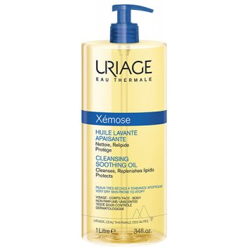 Uriage Xémose Zklidňující čisticí olej na obličej a tělo (Cleasing Soothing Oil) 500 ml