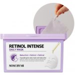 Some by mi retinol intense daily mask Zpevňující pleťová maska s retinolem a peptidy 30 ks – Zboží Mobilmania