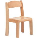 Stima Dětská židle Nela buk výška sedáku 35 cm STI-NELA-SEDAK35 – Zboží Dáma