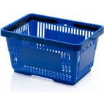 Plastový košík se 2 držadly 300*440*230 mm modrý – Zbozi.Blesk.cz