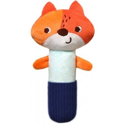 BabyOno plyšová hračka s pískátkem Fox Monday oranžová – Zboží Mobilmania