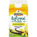 Krajanka Kefírové mléko vanilkové 450 g – Zboží Dáma