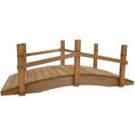 Krušnohorský nábytek Masivní dekorativní mostek 1M301 71 x 32 x 27 cm s nátěrem – Zboží Dáma