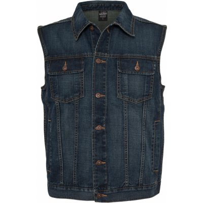 Urban Classics pánská vesta TB514 denim blue – Hledejceny.cz