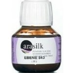 Darwi Barva na hedvábí Arasilk 50 ml 843 Ebony Brown – Zboží Dáma