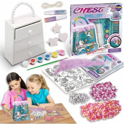 Funkidz Tvorba šperkovnice 20x15x55 cm – Zboží Mobilmania