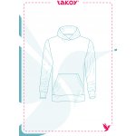 Elektronický střih / PDF pánská mikina klokanka-M-XL – Hledejceny.cz