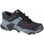 Salomon X Ultra 4 GTX W 412896 dámské nízké nepromokavé trekové boty black/stormy weather – Hledejceny.cz