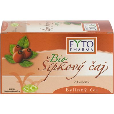 Fytopharma BIO Šípkový porcovaný čaj 20 x 2 g – Zbozi.Blesk.cz