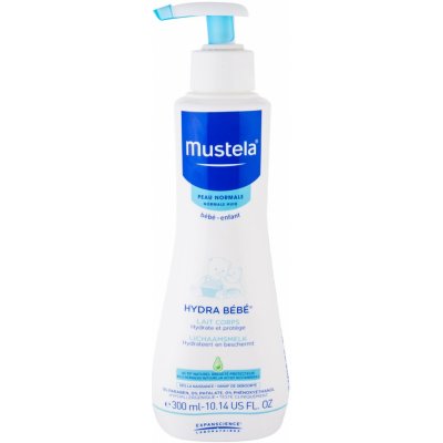 Mustela Hydra Bébé Body Lotion dětské lehké tělové mléko pro péči o dětskou pokožku 300 ml – Zbozi.Blesk.cz