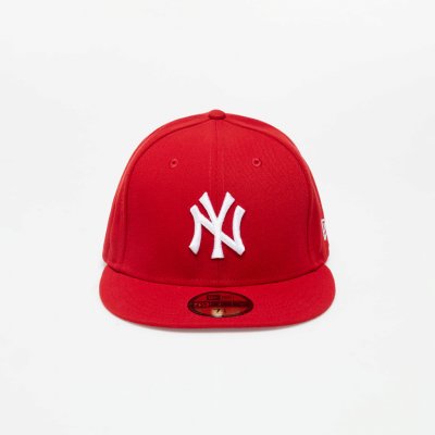 New Era MLB Basic 59FIFTY NY Yankees Scarlet White – Zboží Dáma