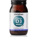 Viridian Vitamin D3 400 iu 90 kapslí – Hledejceny.cz