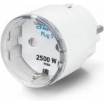 Shelly Wave Plug S Bílá inteligentní zásuvka s měřením spotřeby (Z-Wave) SHELLY-WAVE-PLUG-S-WHITE – Zboží Živě