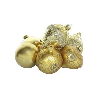 RXL 505 Sada sklen.ozd.zlatá 8 ks RETLUX – Zbozi.Blesk.cz