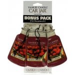 Yankee Candle Black Cherry papírová visačka 3 ks | Zboží Auto