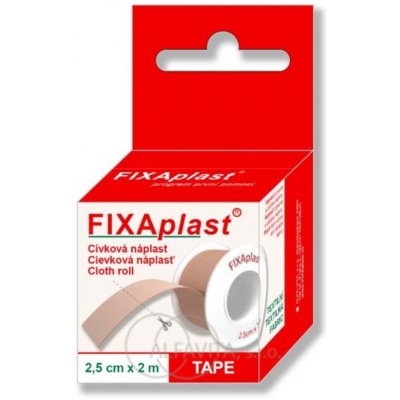 Fixaplast náplast 2,5 cm x 2 m cívka 1 ks – Zbozi.Blesk.cz