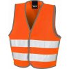 Dětská vesta Result Safe-Guard Dětská reflexní vesta na suchý zip oranžová výstražná