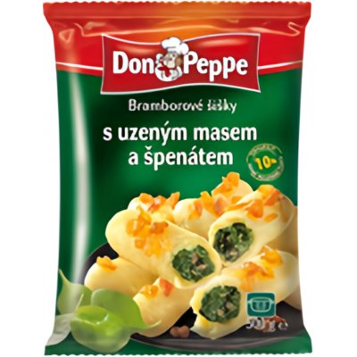 Don Peppe Bramborové šišky špenát a uzené maso 1 kg – Zboží Mobilmania