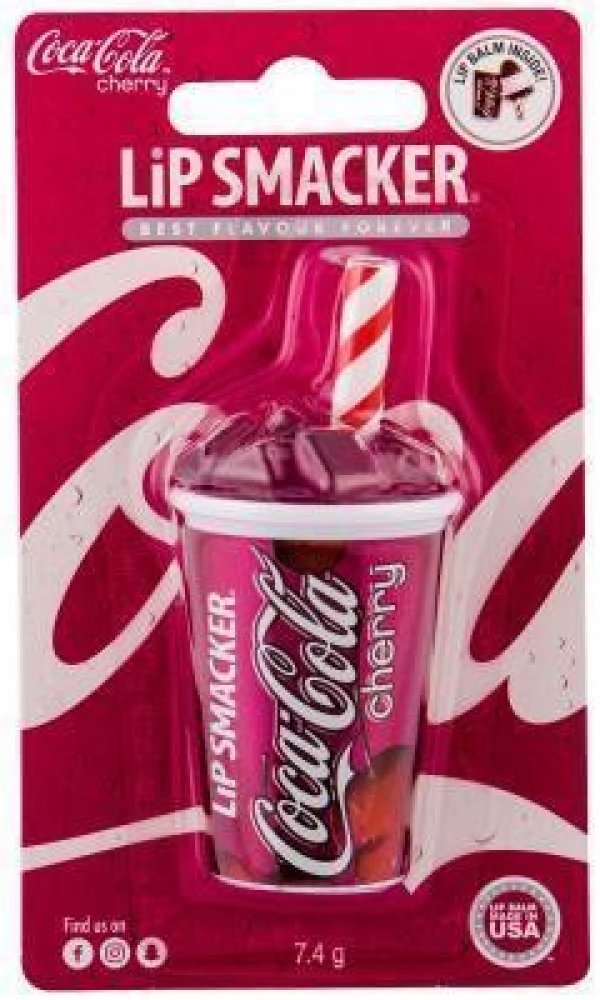 Lip Smacker Coca Cola lesk na rty s příchutí příchuť Cherry 3,4 g |  Srovnanicen.cz
