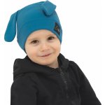 Esito zimní žebrovaná čepice s oušky Color modrá – Zboží Dáma