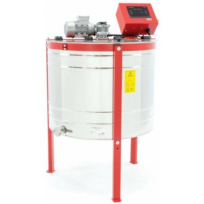 LYSON Medomet radiální elektrický 230V horní pohon poloautomat Ø 800 mm. Max. 24 rámku 39x24 – CLASSIC LINE – Zboží Dáma