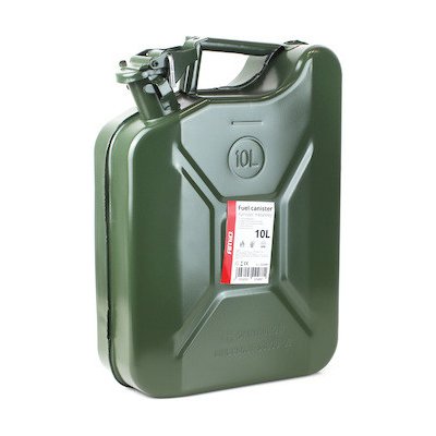 Kanystr plechový 10L – Sleviste.cz