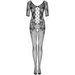 Obsessive Bodystocking F238 Black – Zboží Dáma
