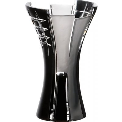 Bohemia Crystal Váza Metropolis černá 155mm – Hledejceny.cz