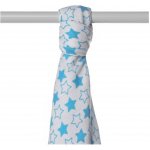 Kikko Bambusová osuška XKKO BMB 90x100 Little Stars Cyan – Zboží Dáma