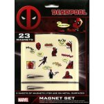 Pyramid International Sada magnetek Marvel Deadpool 23 ks – Hledejceny.cz