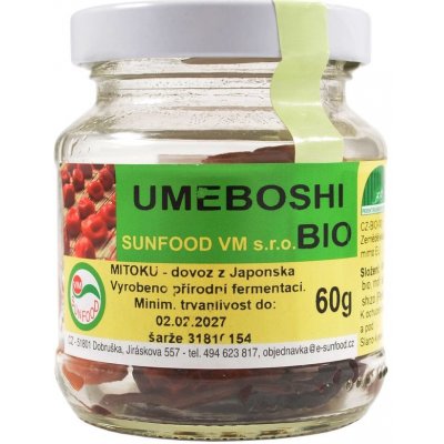 Sunfood Bio Umeboshi 60 g – Zboží Dáma