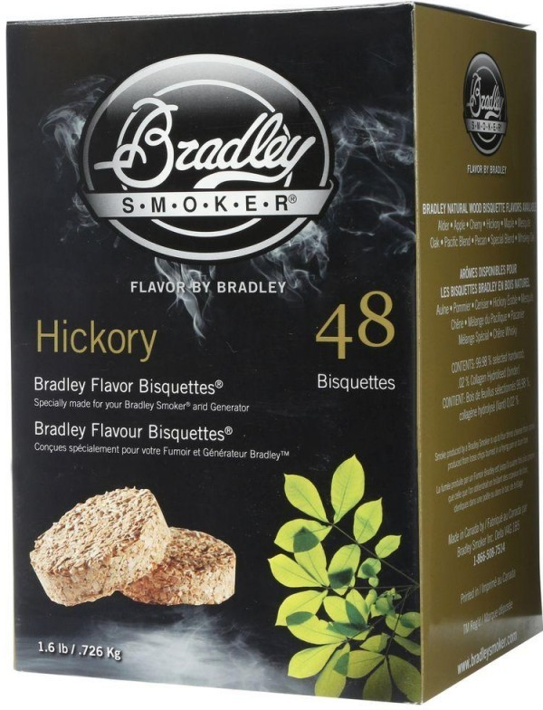 BRADLEY SMOKER Hickory udící brikety 48 ks