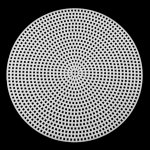 Stoklasa Plastová kanava vyšívací mřížka na vyšívání a tapiko 740489 5 bílá kruh 14,8cm – HobbyKompas.cz