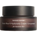 Haruharu Wonder Black Rice 10 Hyaluronic cream Unscented Hydratační krém s černou rýží 50 ml – Hledejceny.cz