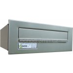 3MH s.r.o. Poštovní schránka rovná k zazdění do sloupku NEREZ 4x Varianta: základní – Hledejceny.cz